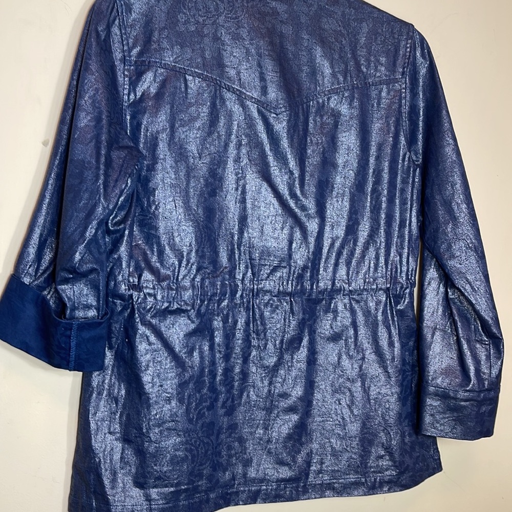 Chicos Blue Jacket - image 2